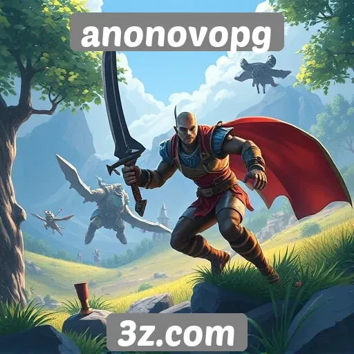 exploração do catálogo de jogos disponíveis no anonovopg